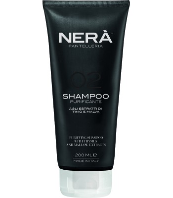NERA Attīrošs šampūns ar timiāna un malvas ekstraktu 200 ml